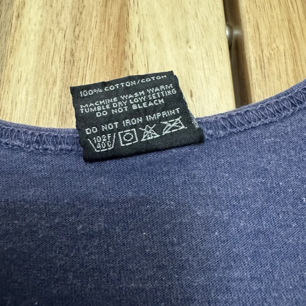 Vintage Quiksilver Tank Top Mens L Blue Eddie Aikau USA 90s Surf Hawaii * - Picture 6 of 8